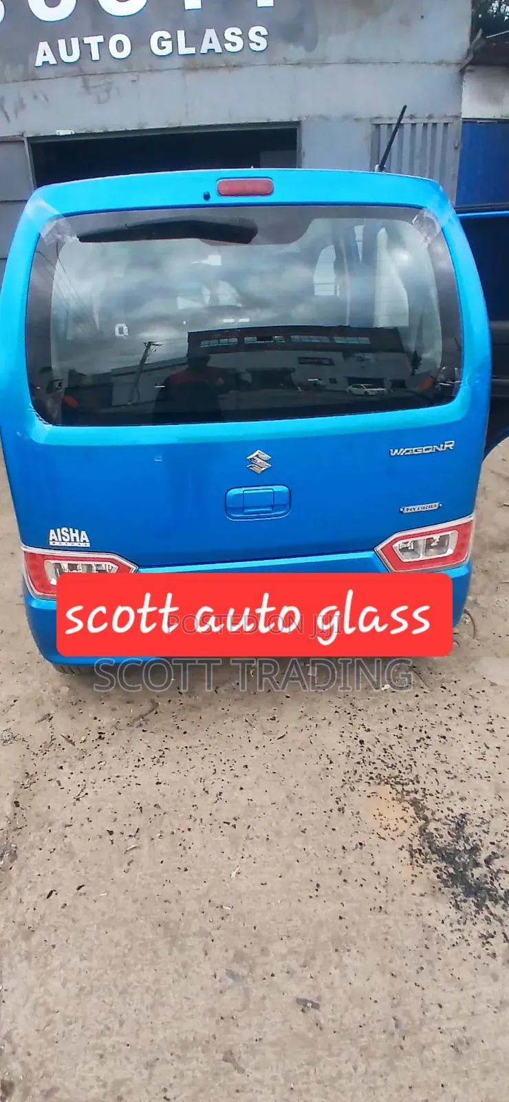 Suzuki Wagon R Rear Windscreen