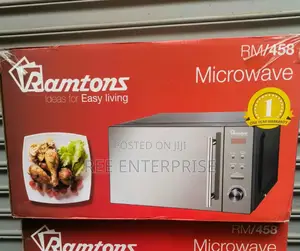 New Model Ramtons Rm/458 - Digital Glass Microwave
