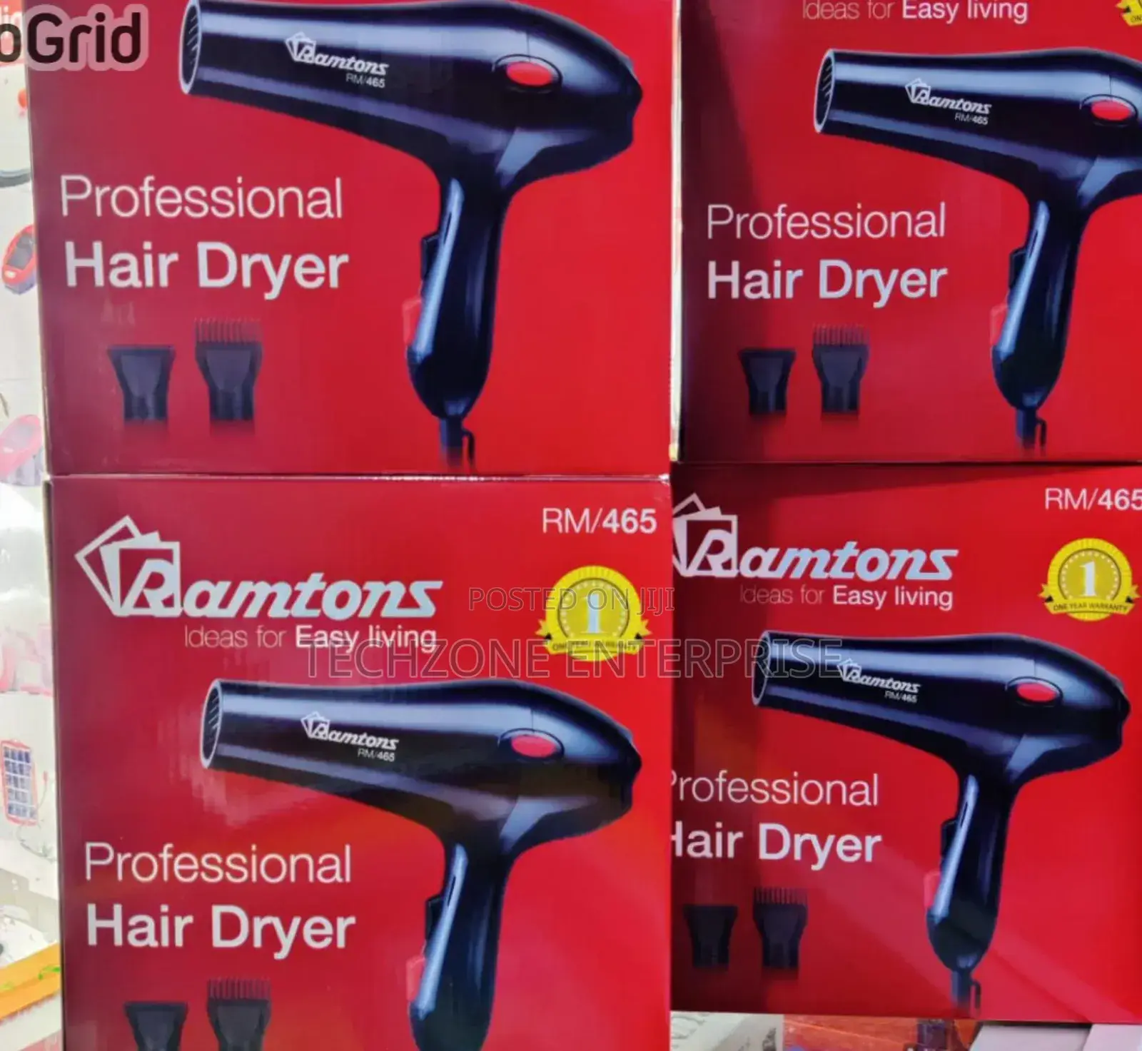 Ramtons Rm465 Proffesional Hair Dryer 