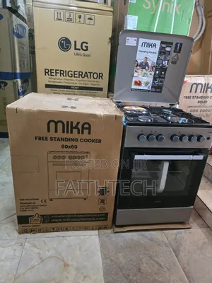 60*60 Mika 3+1 Free Standing Cooker