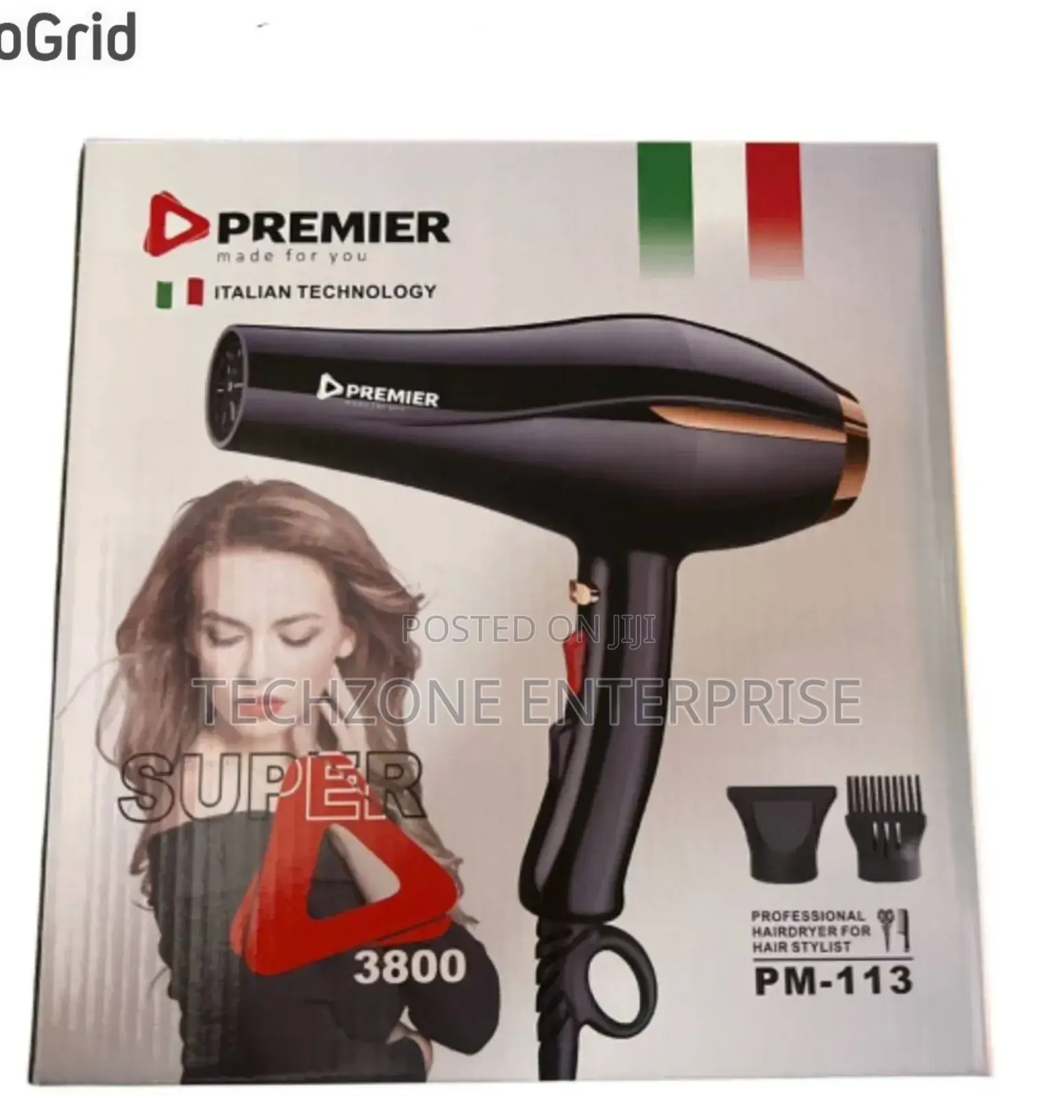 Premier (Pm-113) Super Professional Hair Dryer 