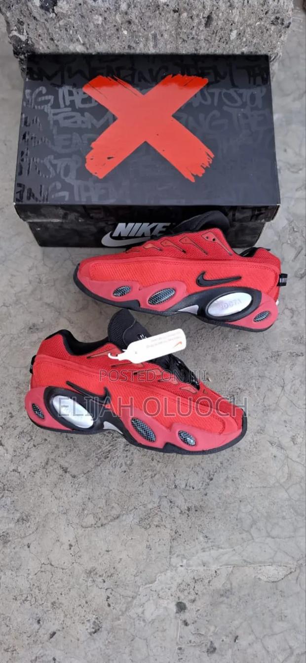 Nike Nocta Glide Bright Crimson Red Sneakers - thumbnail 3