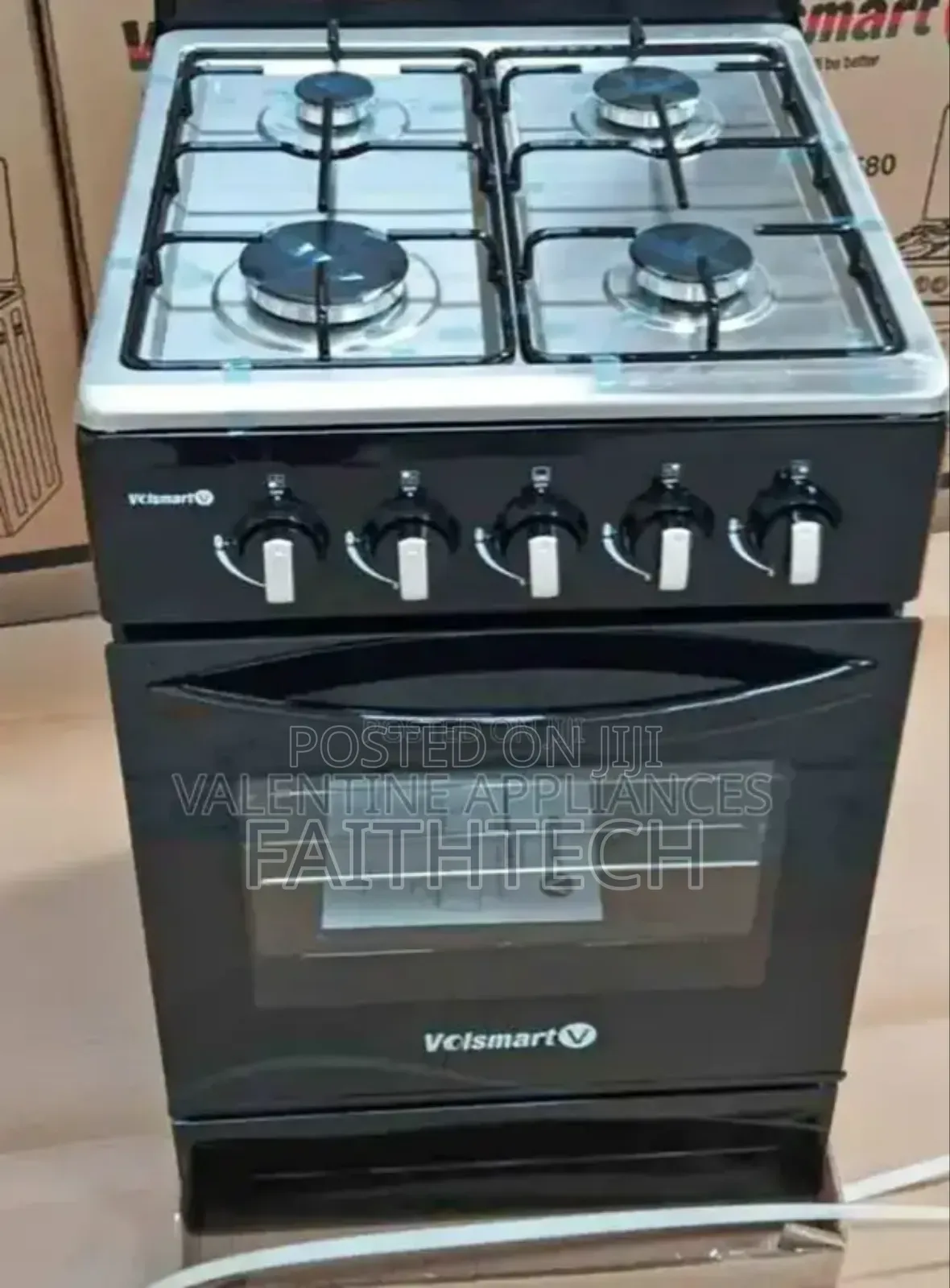 50*55 Volsmart Full Gas Jet  Standing  Cooker