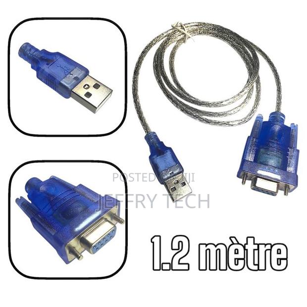 Usb to Rs232 Serial Adapter, 9-Pin Db9 Female