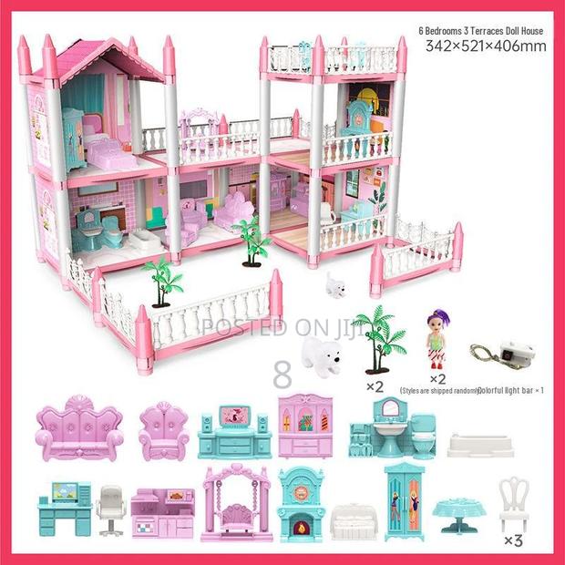 Colorful Dollhouse for Children — Perfect Gift