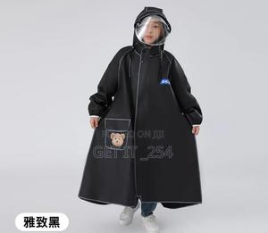 *High Quality Children's Raincoat With Wide Brim Hat*