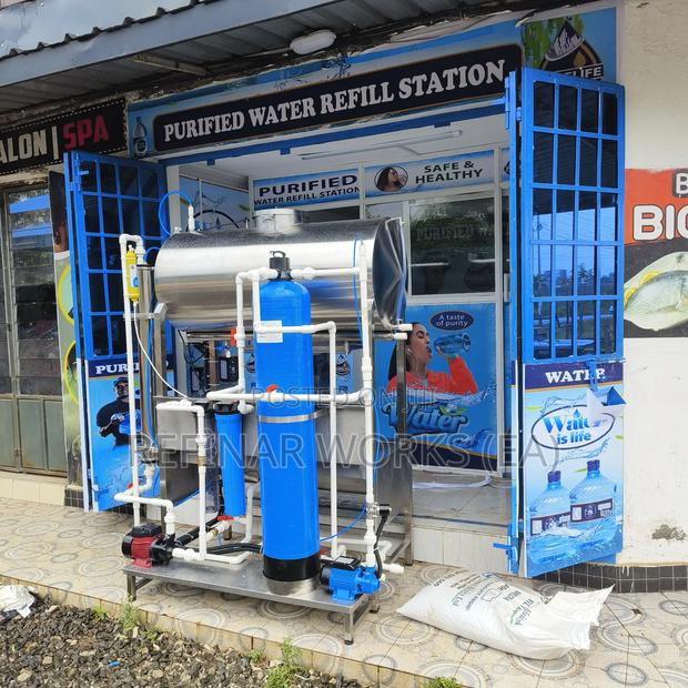 Water Purification Machine for Bottling Refill Station