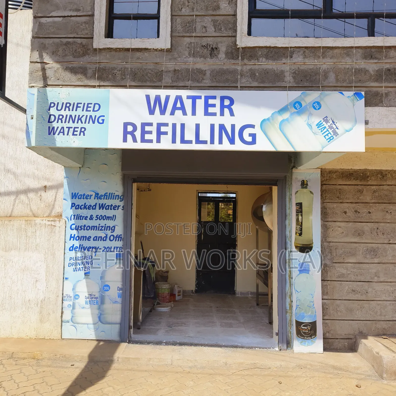 Water Purification Machine for Bottling Refill Station