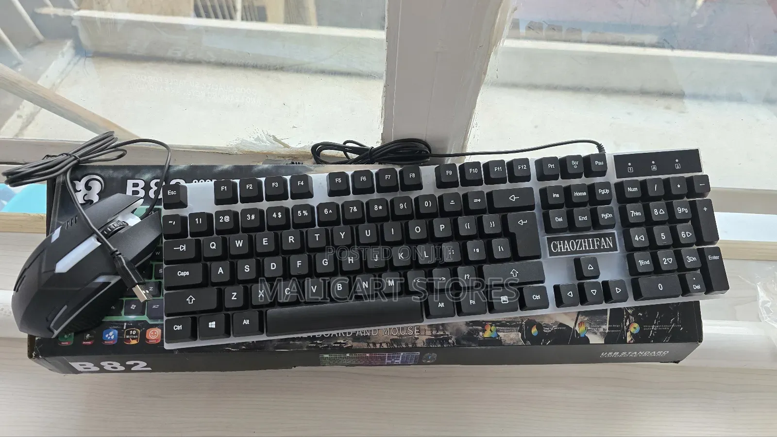 Gaming RGB Wired Keyboard and Mouse