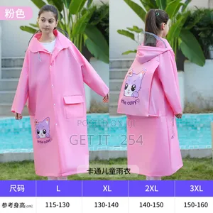 *High Quality Children's Raincoat With Wide Brim