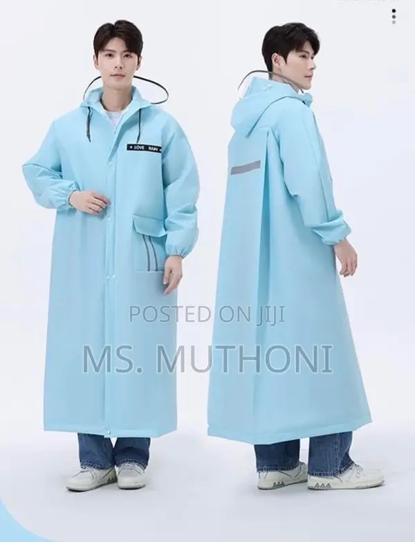 High Quality Adult Raincoat With Wide Brim Hat*