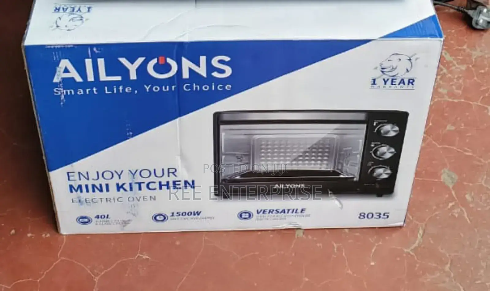 Efficient and Durable 40 Litres Ailyons Electric Oven