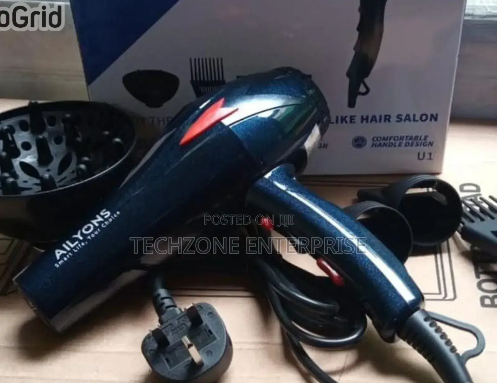 Ailyons U1 Hair Dryer 3 Speeds Settings 