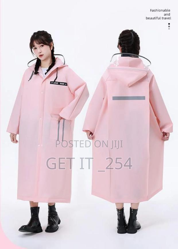 *High Quality Adult Raincoat With Wide Brim Hat - thumbnail 3