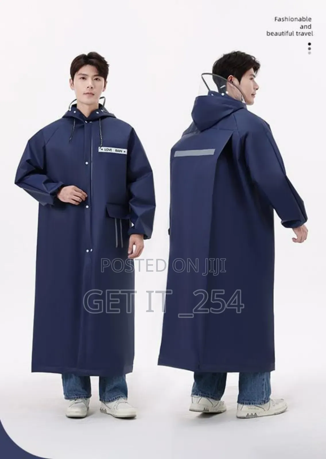 *High Quality Adult Raincoat With Wide Brim Hat
