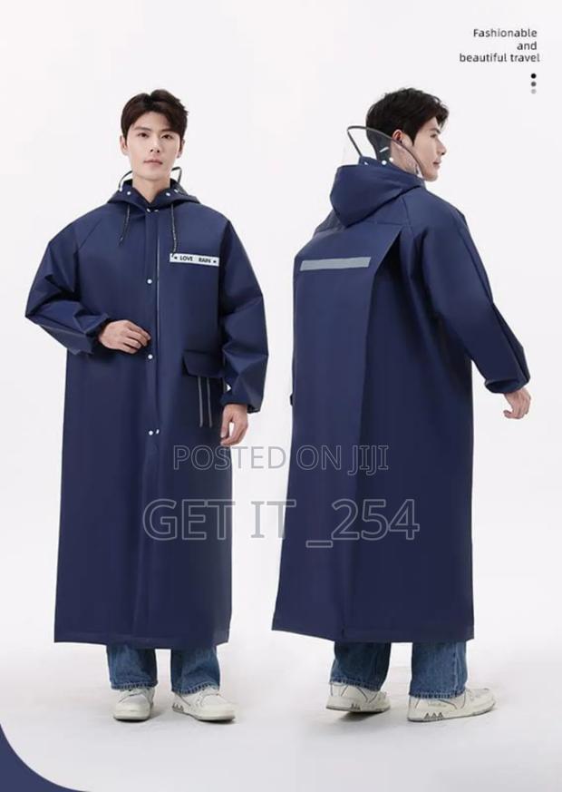*High Quality Adult Raincoat With Wide Brim Hat - thumbnail 4