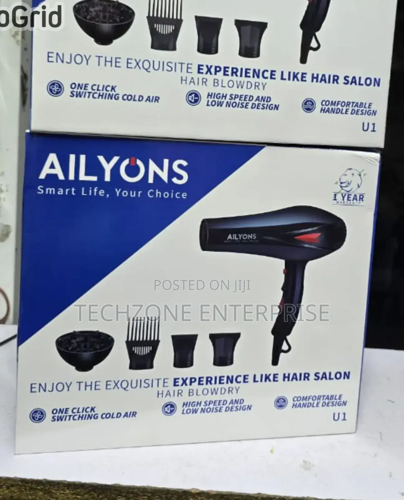 Ailyons U1 Proffesional Hair Dryer Powerful Speed 
