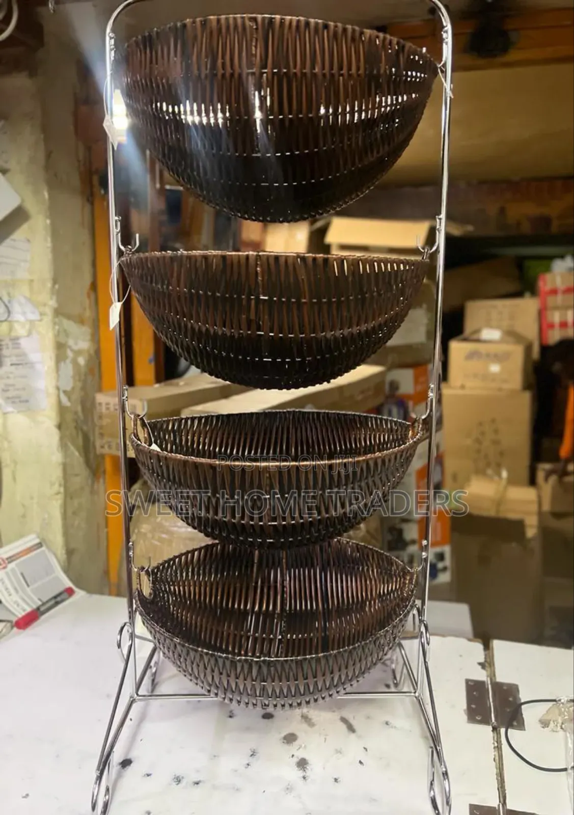 4 Layer Strong Fruit Rack