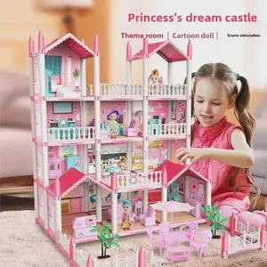 Miniature Dolls House With Accessories