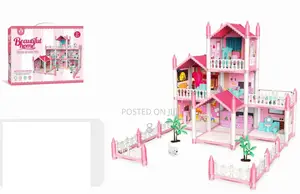 Miniature Dolls House With Accessories