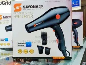 Sayona Sy -1000 Hair Blow Drier With 2 Speeds With 2000w 