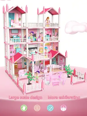 Magical Dream Dolls House With Furniture