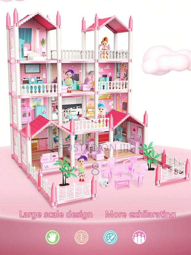 Magical Dream Dolls House With Furniture