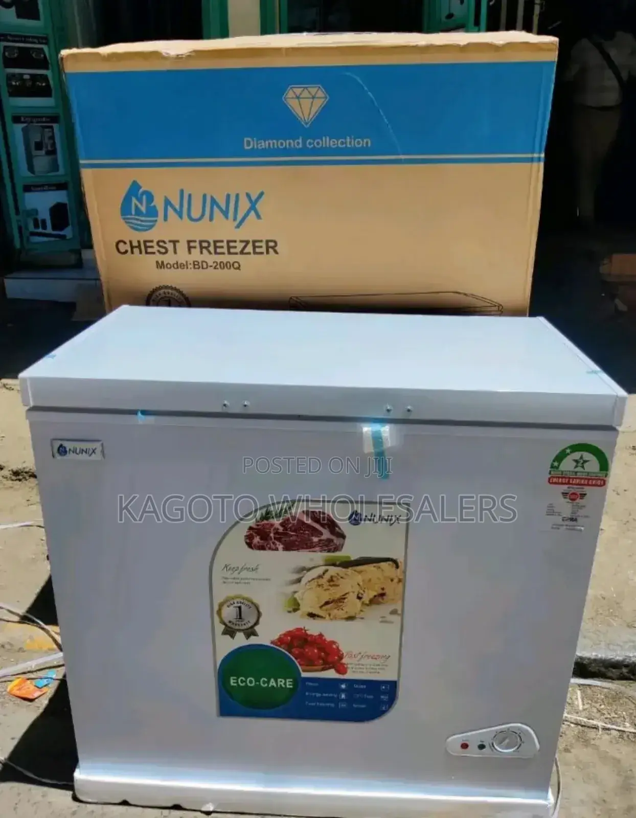 Nunix 200liters Deep Freezer