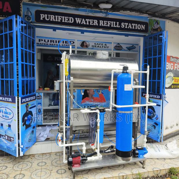 Commercial Water Purification Machines – Refill Station