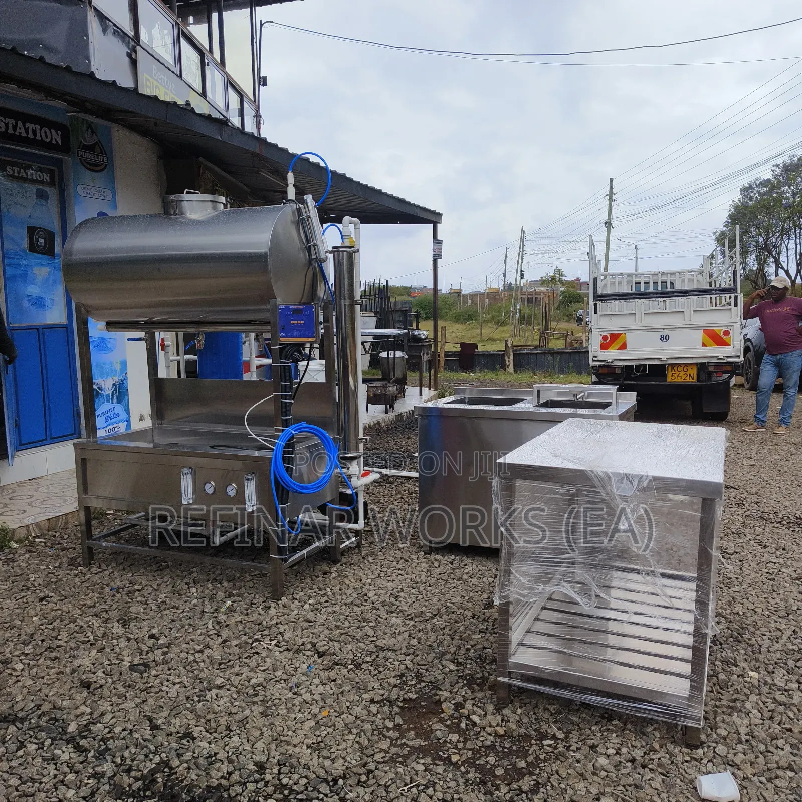 Commercial Water Purification Machines – Refill Station
