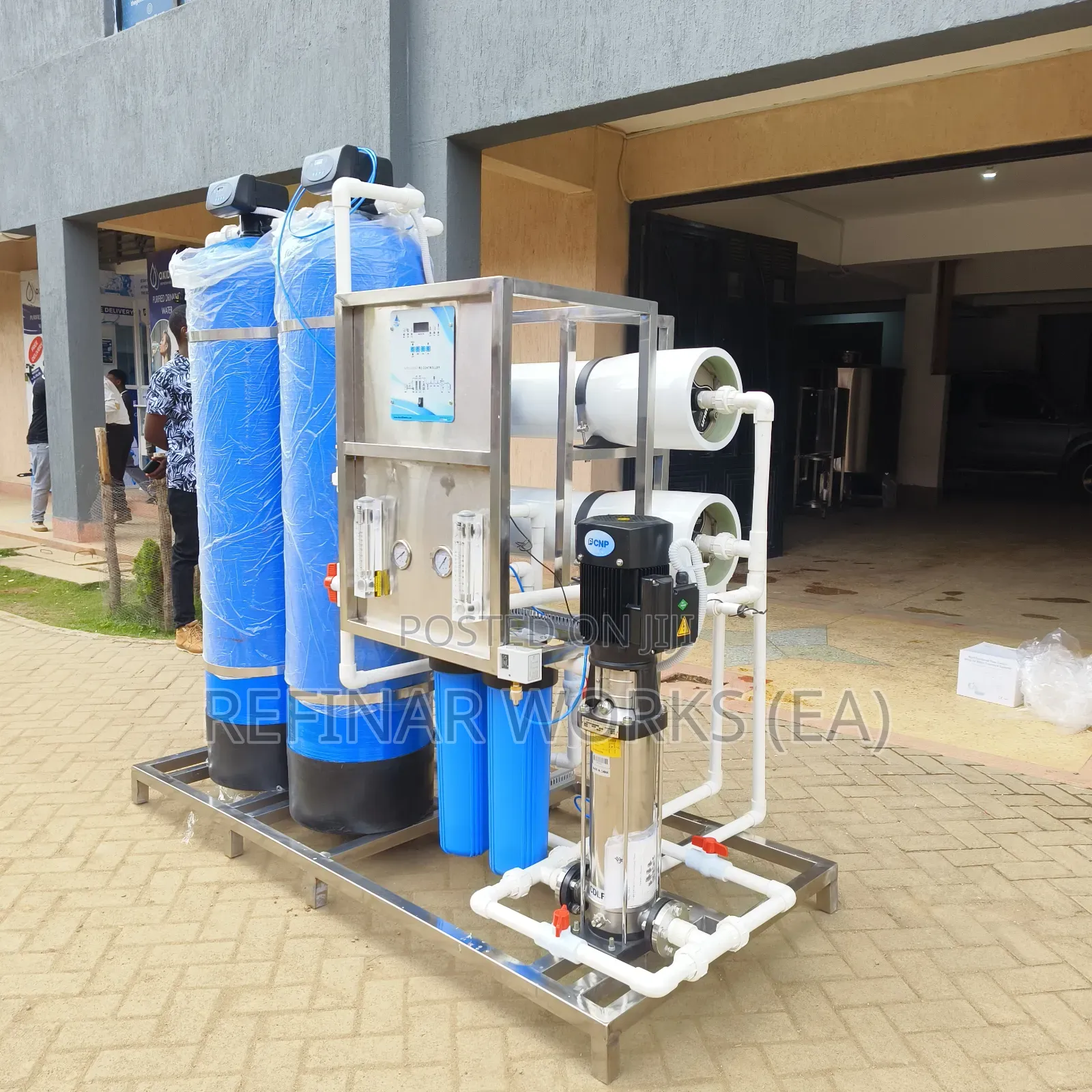 Salt Water Purifier Machine – Desalination for Bottling