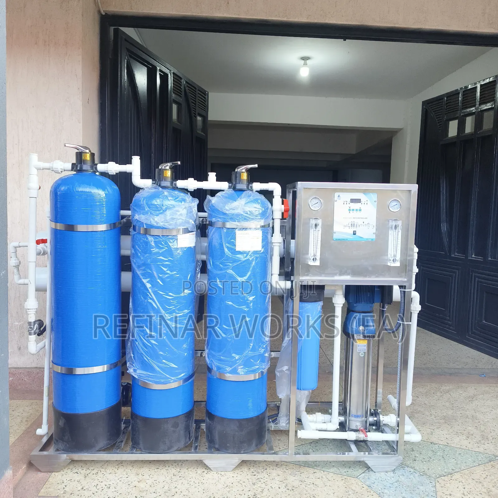 Salt Water Purifier Machine – Desalination for Bottling