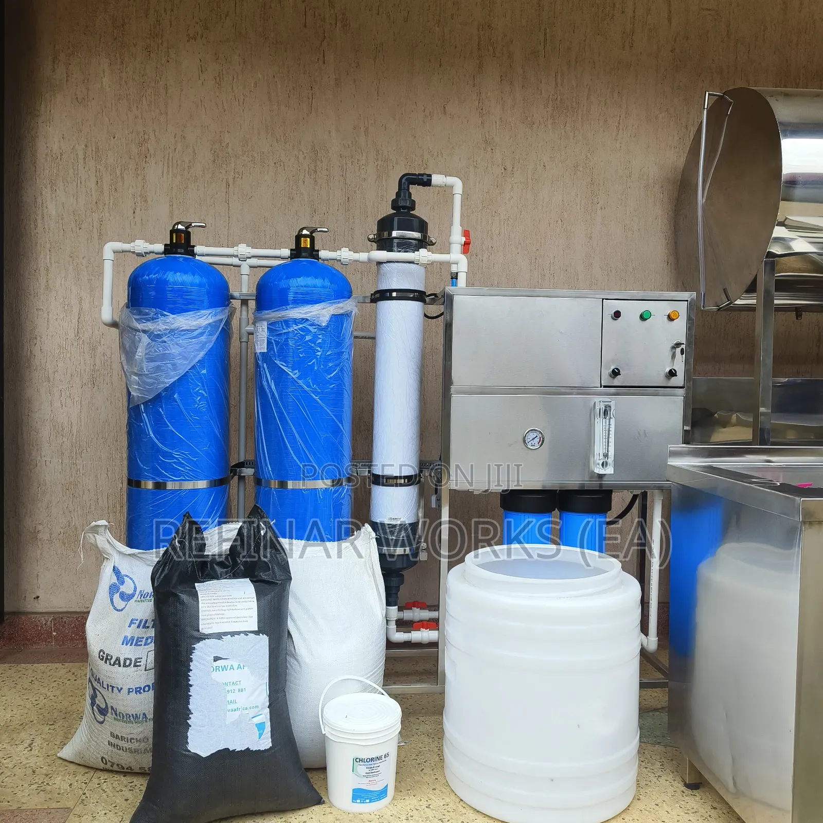 Salt Water Purifier Machine – Desalination for Bottling