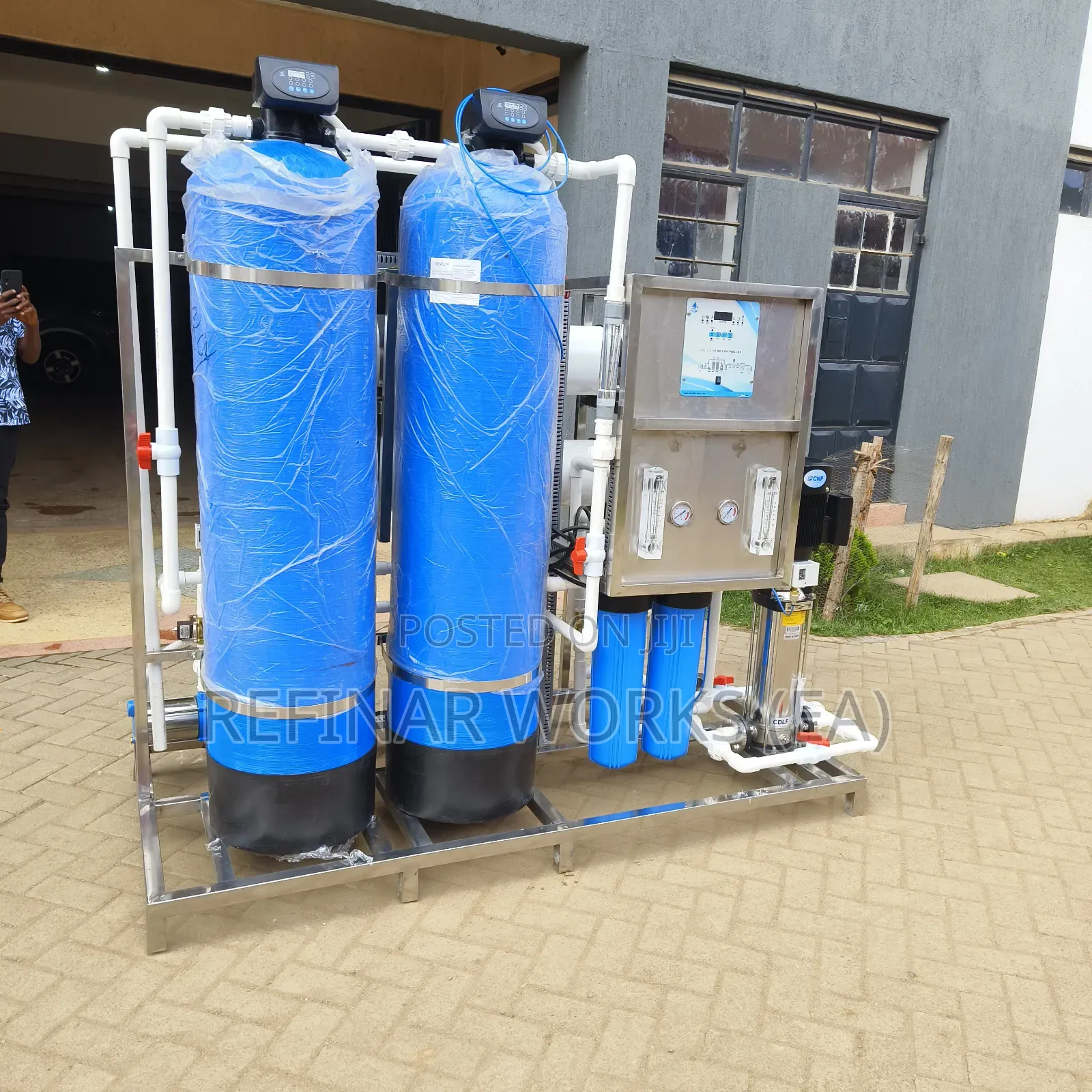 Salt Water Purifier Machine – Desalination for Bottling