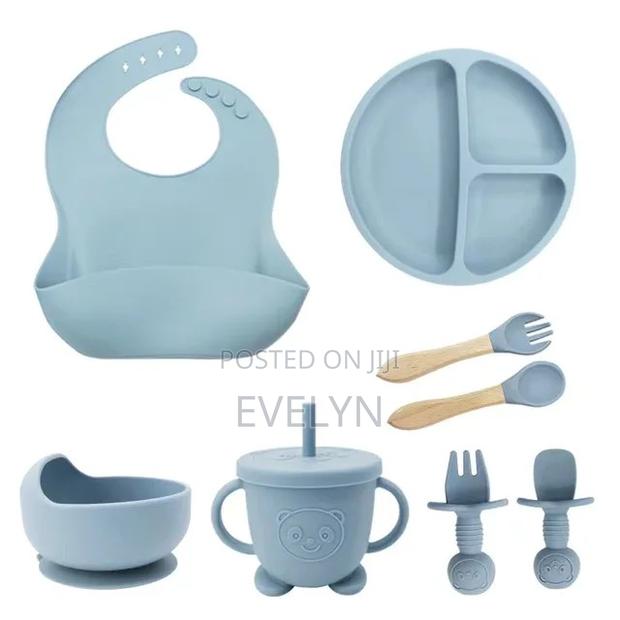 Silicone Baby Feeding Set - main view