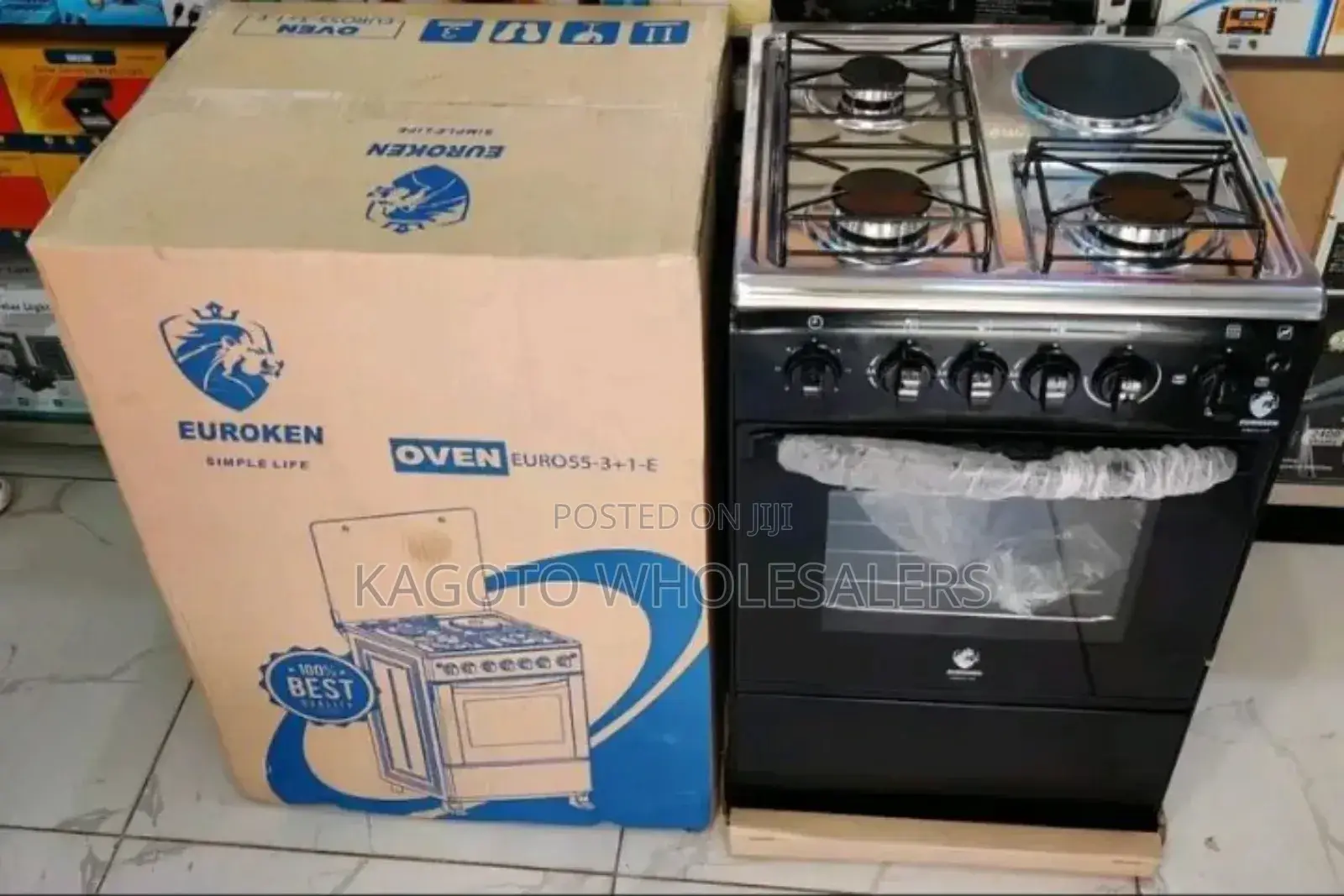 Euroeken 3+1 Standing Cooker