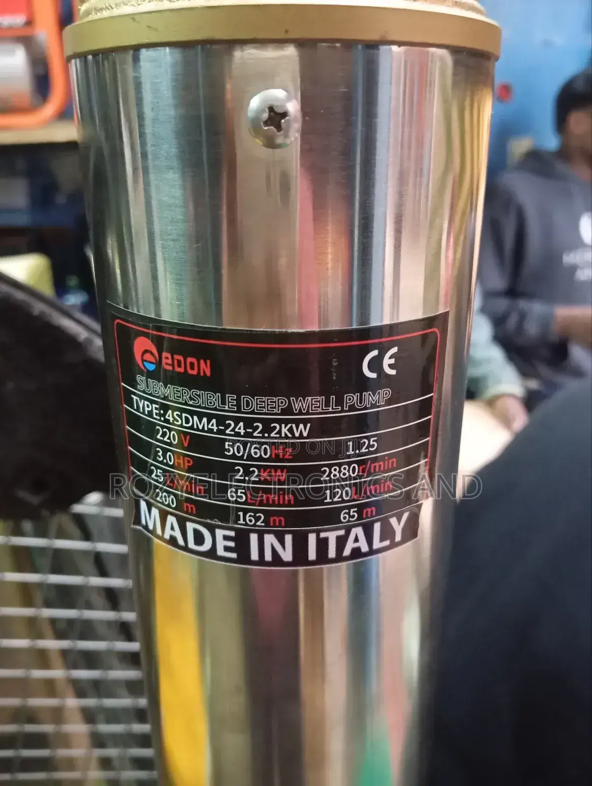 Edon 4sdm4-24-2.2kw Submersible Deep Well Pump
3hp 200m