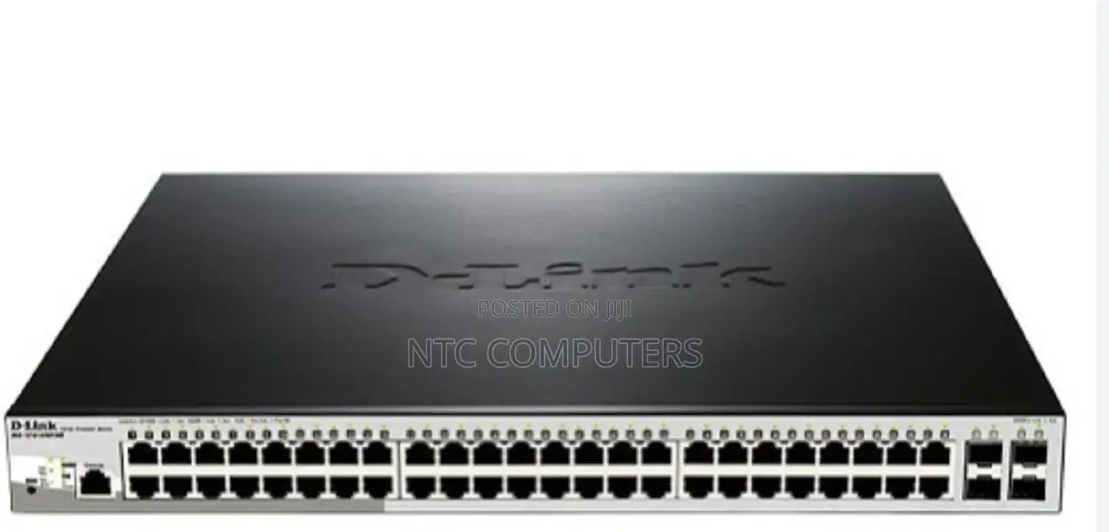 Dlink DGS-1210-52mp 48-Portbaset Poe + 4 Gigabit