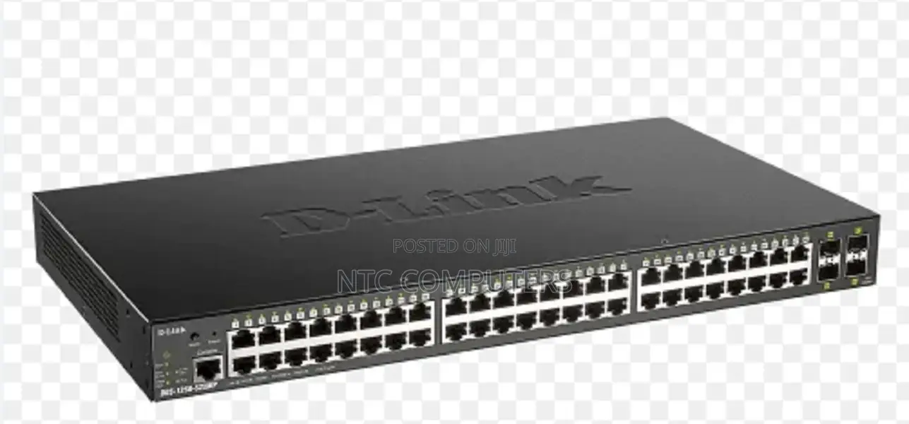 D-Link DGS-1250-52xmp 52-Port 48 Xbase-T Poe