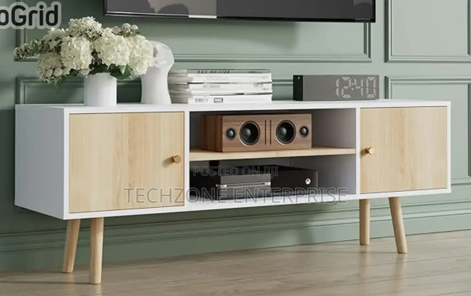 Elegant Amaya Modern Wooden Tv Stands 4ft 