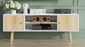Generic Stylish Amaya Modern Wooden Tv Stands 4ft 