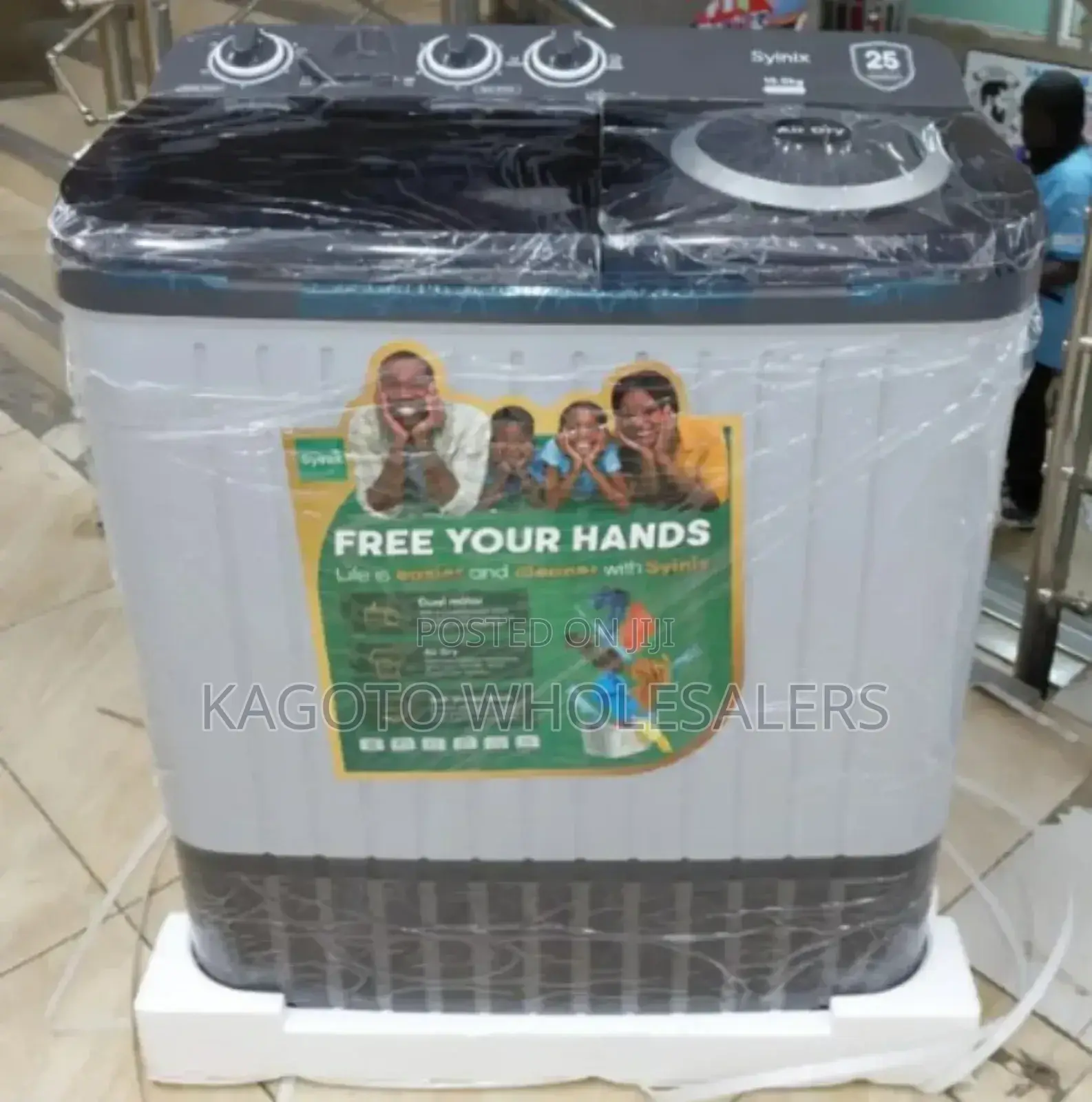Synix 10kg Twin Tub Washing Machine