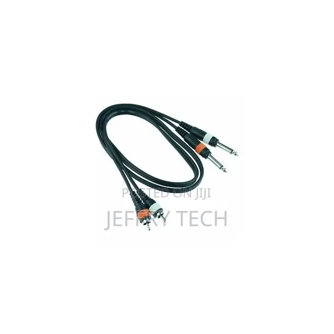 Cd8100 Losen Signal Cable 2xrca Male 2x Jack Male