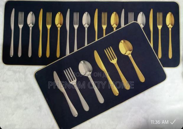 Large Binded Kitchen Mat Set