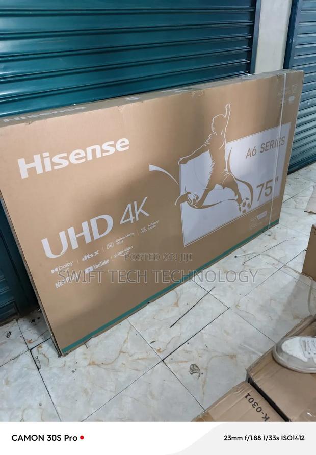Hisense 75 Inches Frameless A6 Series Television