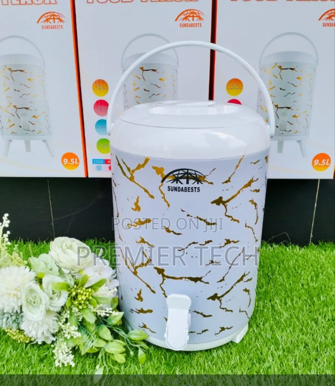 Restocked Tea Urns