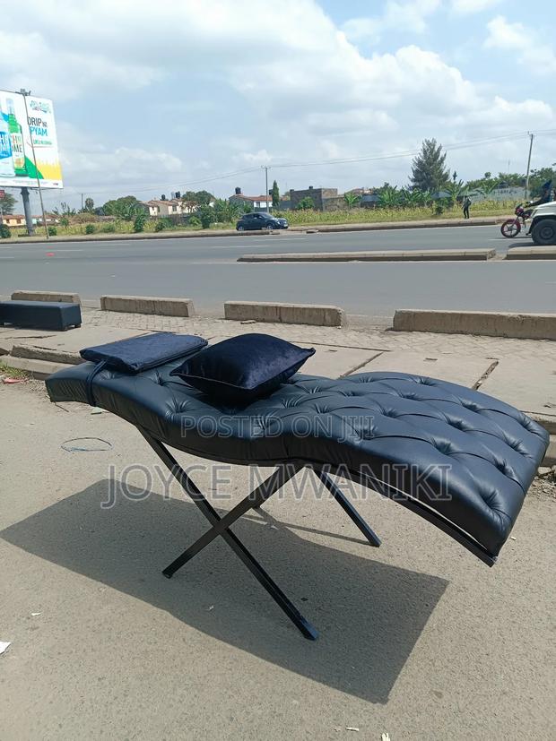 Lash Bed, Leather Material, Black - thumbnail 3