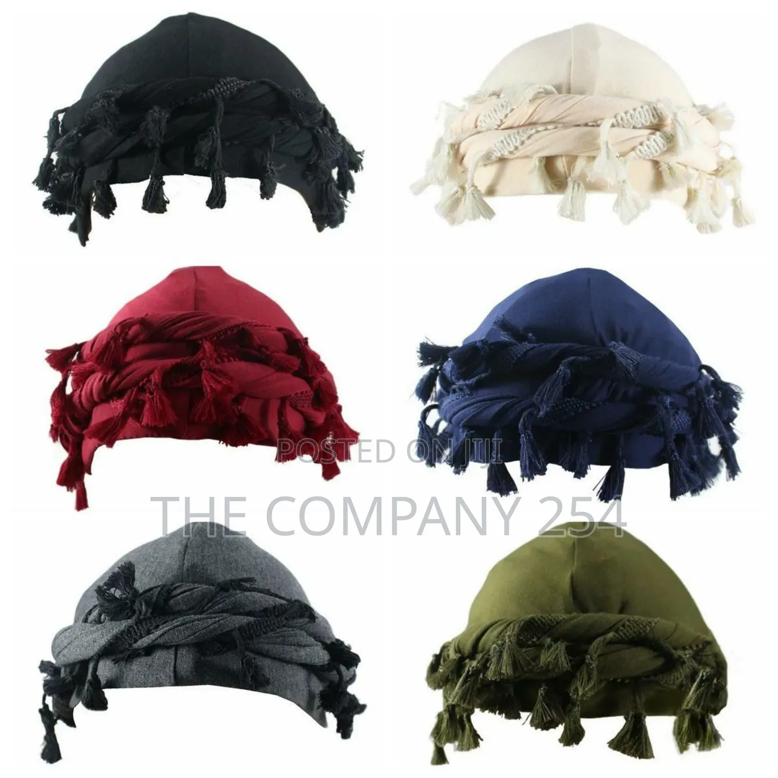 Quality Cotton Made Unisex Arafat Turban Scarf Caps