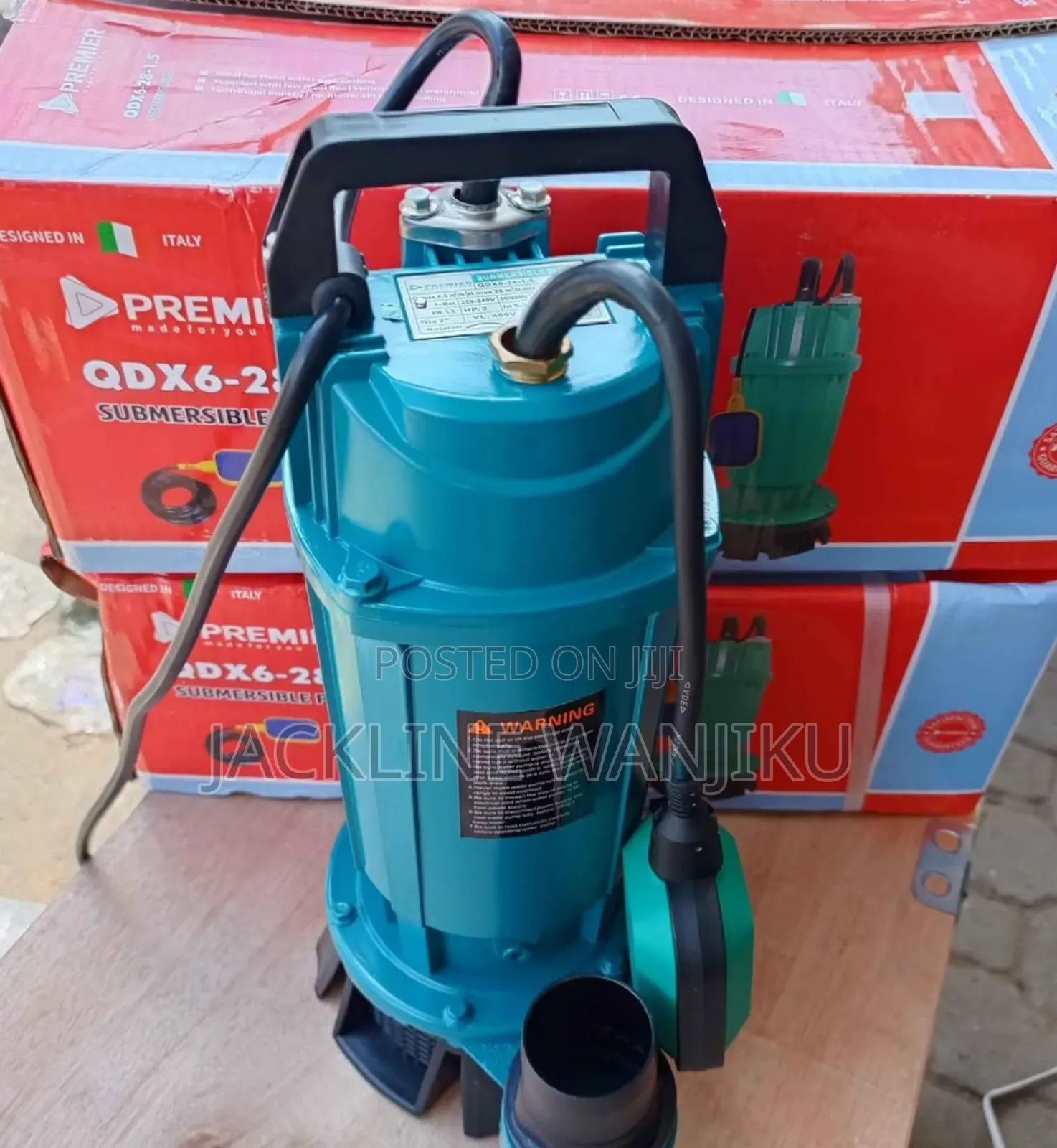 Submersible Water Pump* 2hp Electric Submersible Water Pump