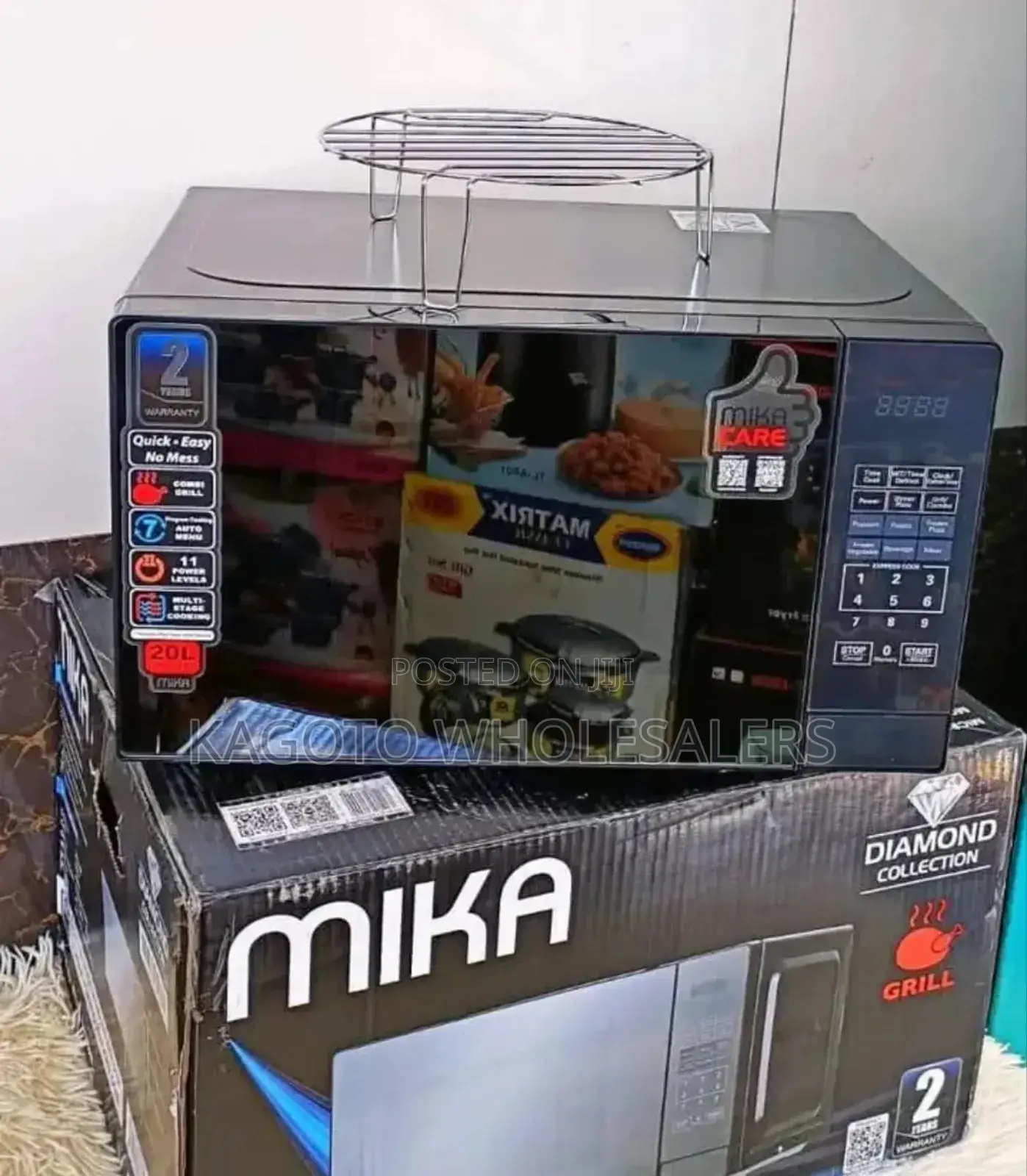 New Model Mika Microwave With Grill G/44
